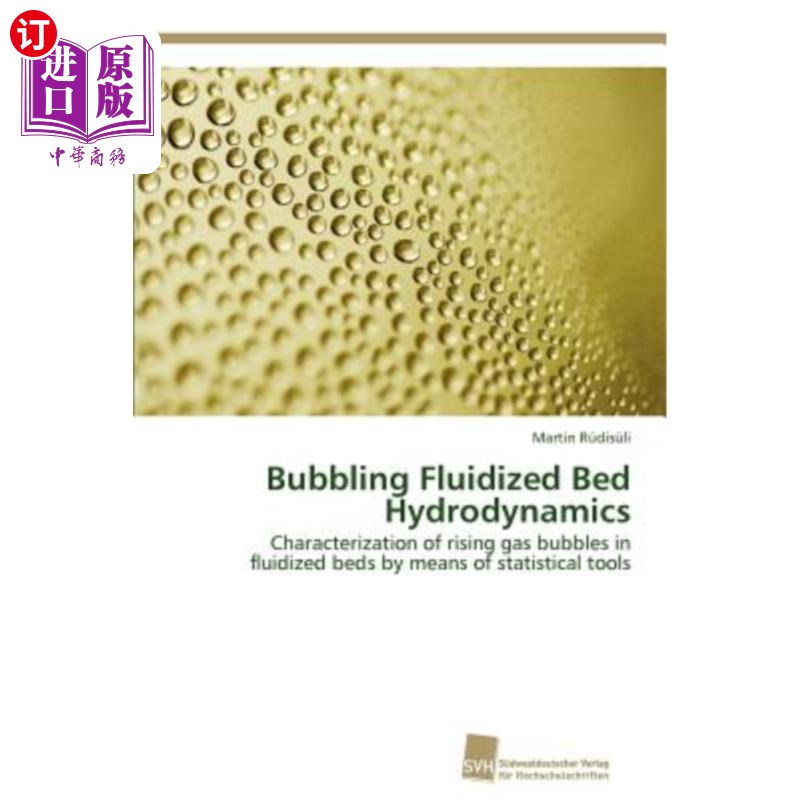 海外直订bubbling fluidized bed hydrodynamics 鼓泡流化床流体动力