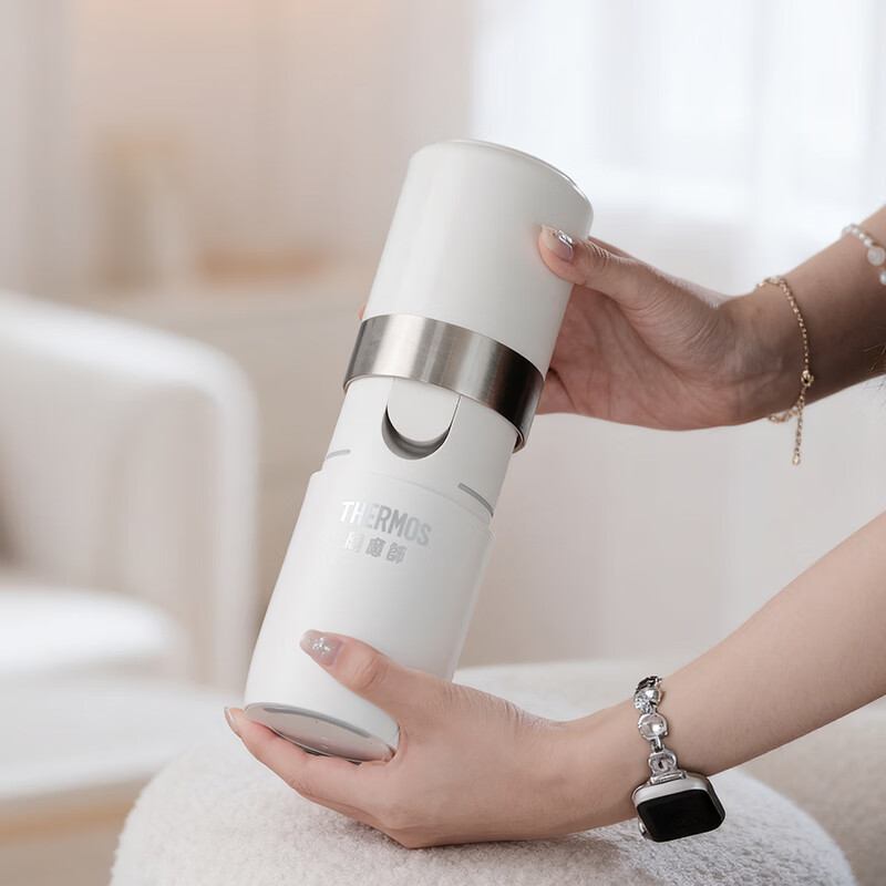 膳魔师(THERMOS)即热式便携饮水机小型家用即热烧水壶旅行免安装折叠便携电热水壶 智能触控式速热 即热型便携饮水机 即热型