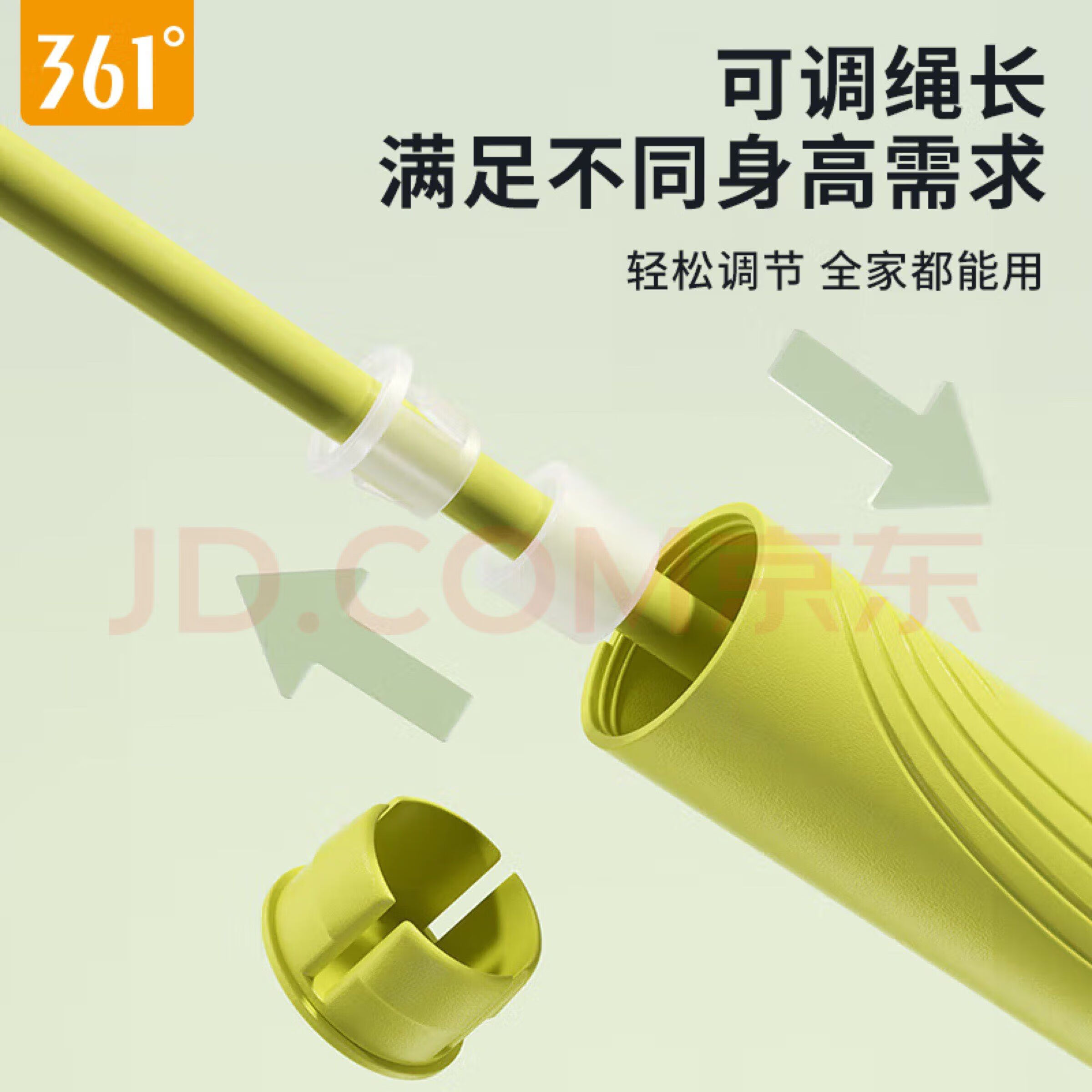 361°跳绳中考轴承钢丝竞速绳专用健身燃脂减肥运动专业训练绳子 【两条装更划算】颜色自选,备注发货