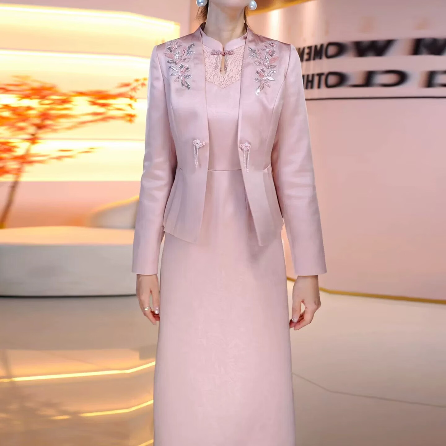 香影纯新中式喜婆婆婚宴装2026新款春秋高贵年轻奢高级感妈妈礼服两件套 图片色 2XL (建议121-130斤)
