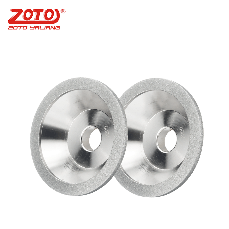 zoto 合金碗轮 钻石砂轮合金砂轮碗形砂轮 磨刀机砂轮100-600粒 电镀