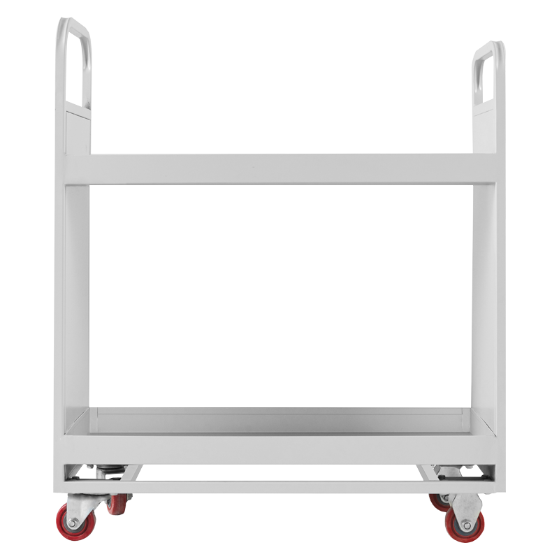 钱柜的图书馆书车学校书店手推车档案室移动静音小推车二层平板-带护边：价格趋势，产品优势和购买建议|电商平台文件柜办公柜历史价格查询