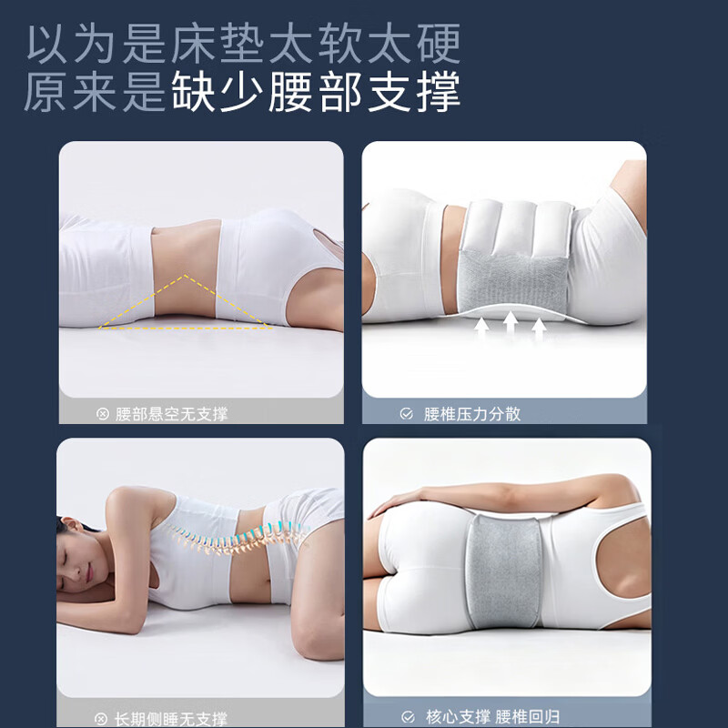 TEEIS德国睡眠护腰带腰枕腰间盘突出腰肌劳损云感晚上睡觉医男女士专用 睡眠护腰 I 男女通用 均码丨适合80-160斤穿戴 图 5