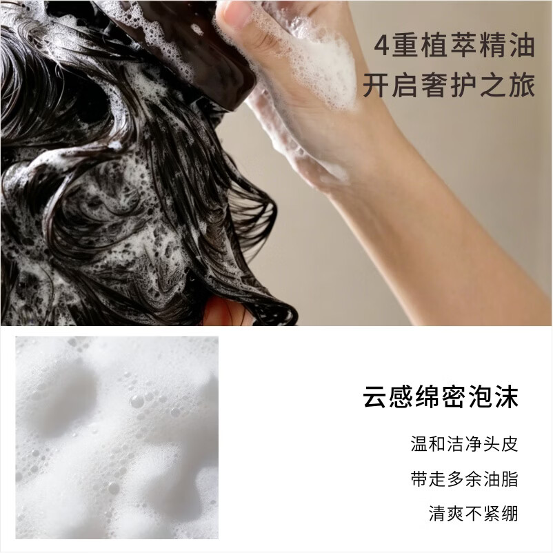 芳香世家香海岸山茶籽洗发乳改善干枯毛躁柔顺亮泽清爽净澈 300ml