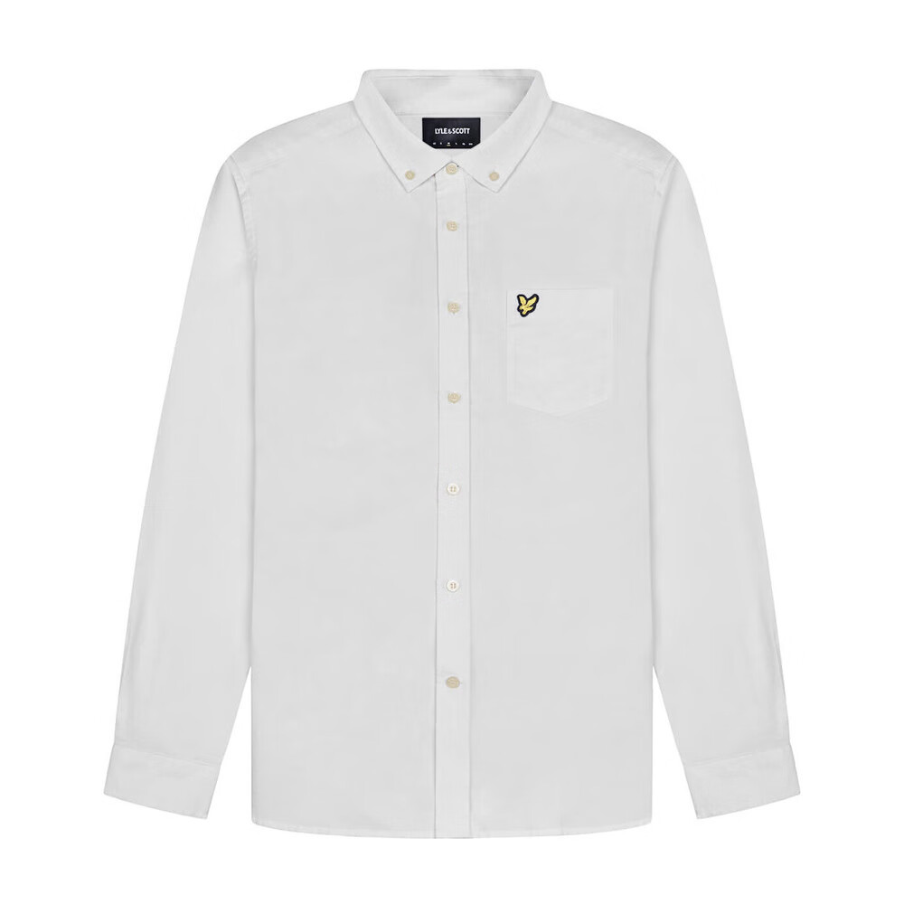 lyle & scott lyle & scott 男士 衬衫 s 白色