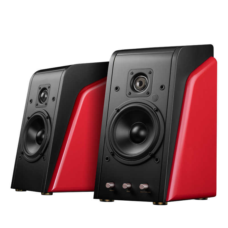 惠威HiVi M200新经典2.0蓝牙音箱 HiFi有源音响 笔记本台式电脑音箱 家用客厅电视音响 红色