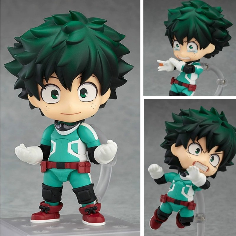 太宰治657我的英雄学院手办705粘土人换脸公仔q版 686#绿谷出久现货