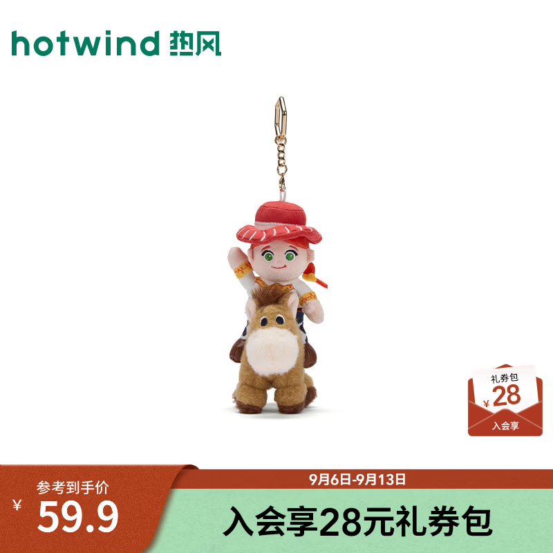 热风（Hotwind）2026年秋季新款皮克斯玩具总动员5 翠丝快乐坐骑挂件 24花色 1个