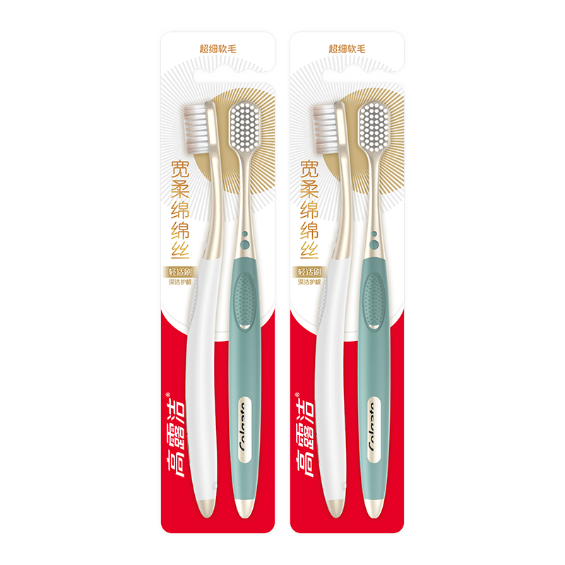 ��¶�ࣨColgate��48��С��ͷ������ϸ��ë��ˢ2֧X2 ��������˿������ˢ����ˢ