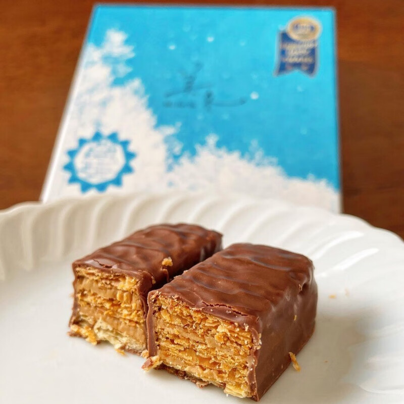 日本 美冬巧克力威化夹心饼干礼盒装圣诞节情人礼物 6枚