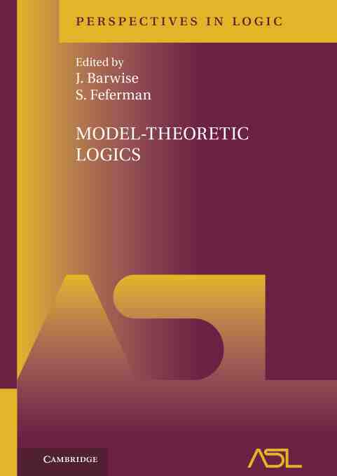 预售 按需印刷model theoretic logics