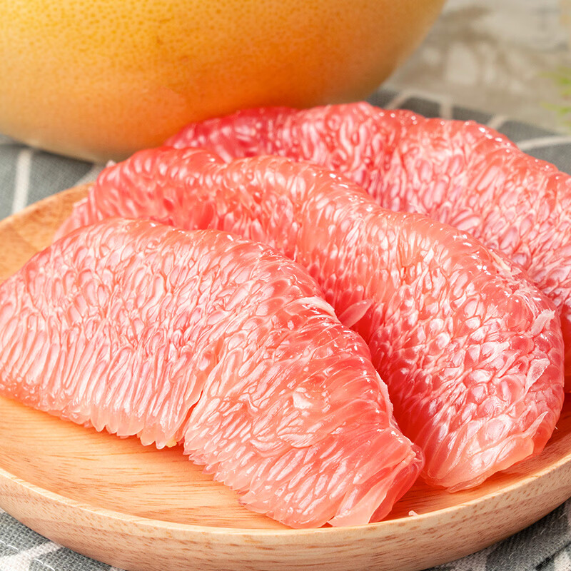 佳农红心蜜柚4.5斤红肉饱满清甜微酸核心产区种植大果 三红柚2.25kg