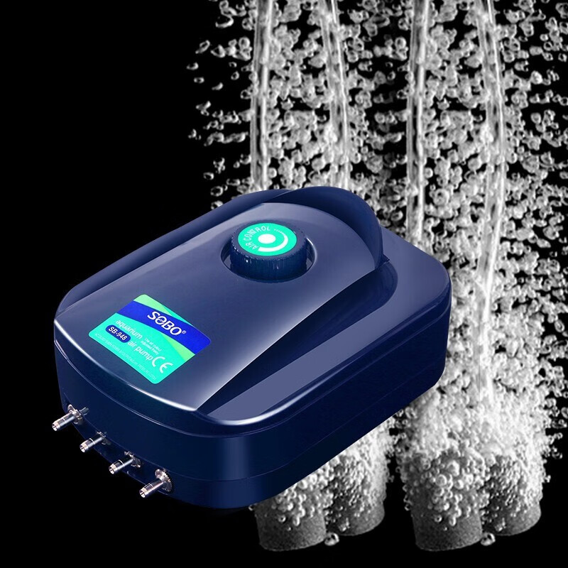 sobo松宝增氧泵氧气泵鱼缸加氧泵小型家用制加充氧泵养鱼充氧泵 sb948