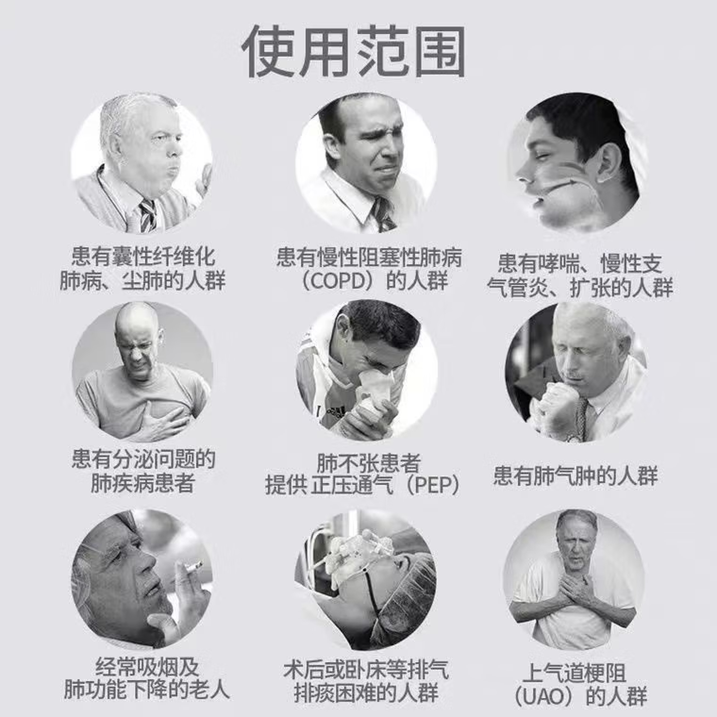 倍诺维(Benove)呼吸训练器  呼吸康复训练 儿童老人均可使用 呼吸训练器（医用同款）