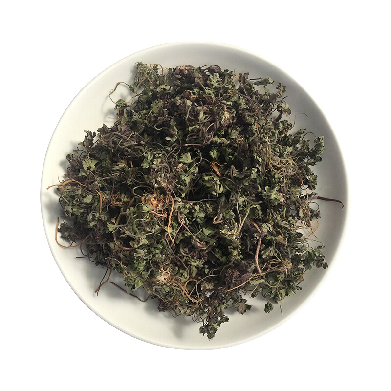 宜享健康新晒干冬季嫩红叶老鹳草老鹳嘴老贯筋整株带根干品