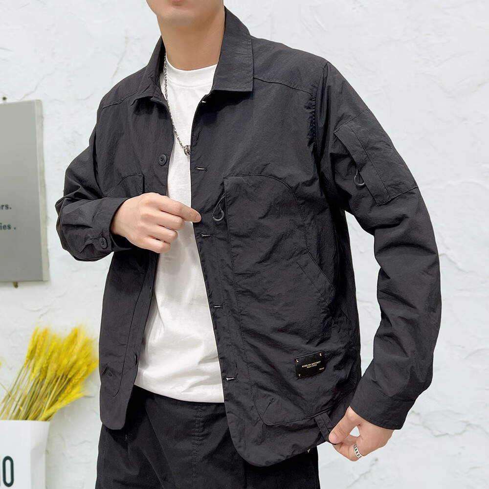 孖佑凯森男装k623设计感新款翻领西服版型夹·克外套