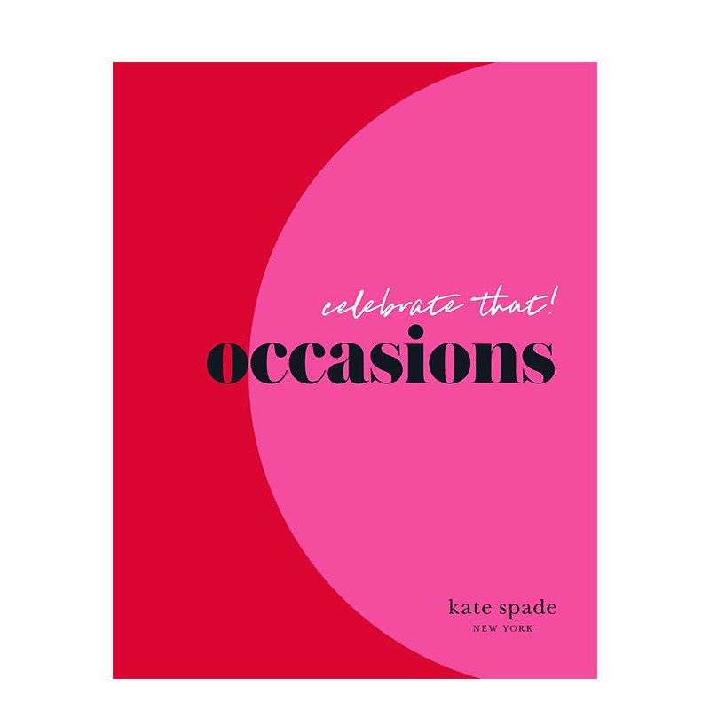 occasions 英文原版进口时尚设计 善本图书 庆祝一下2