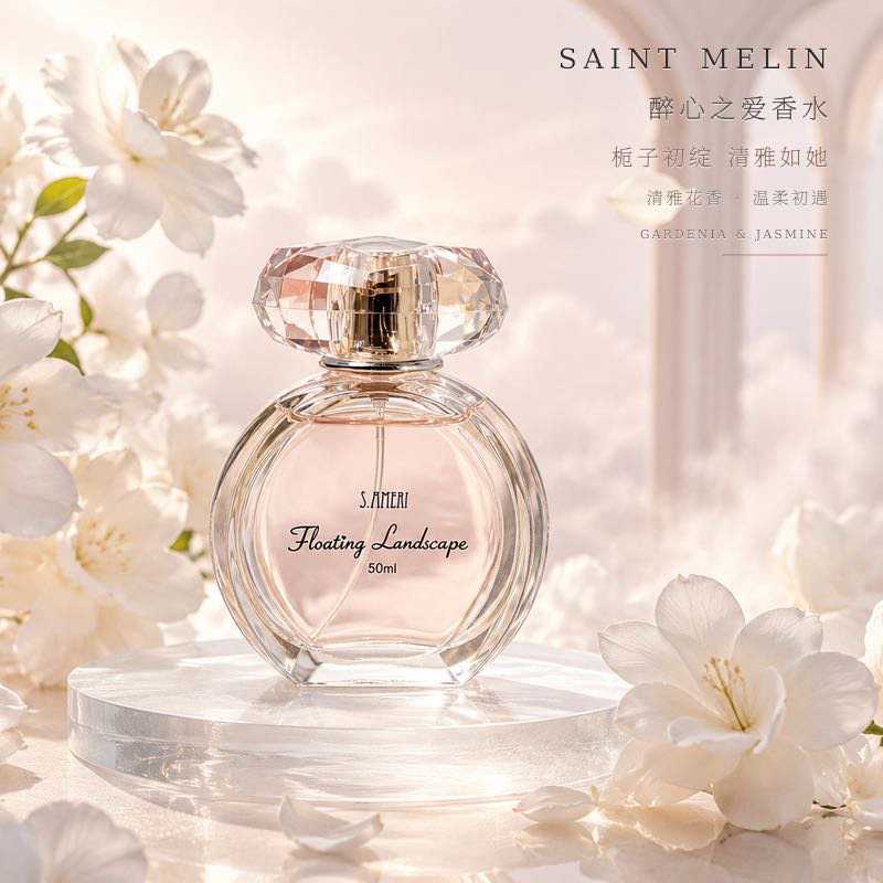 圣美伦(Saint Melin)新款醉心之爱香水甜心温柔少女香花香女士持久留香淡香水送女朋友 醉心之爱 50ml