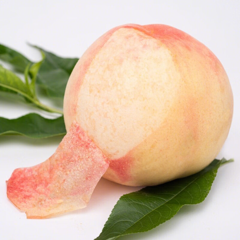 食艺鲜 无锡阳山水蜜桃 新鲜玉露桃当季整箱脆蜜甜大桃子孕妇水果 2斤