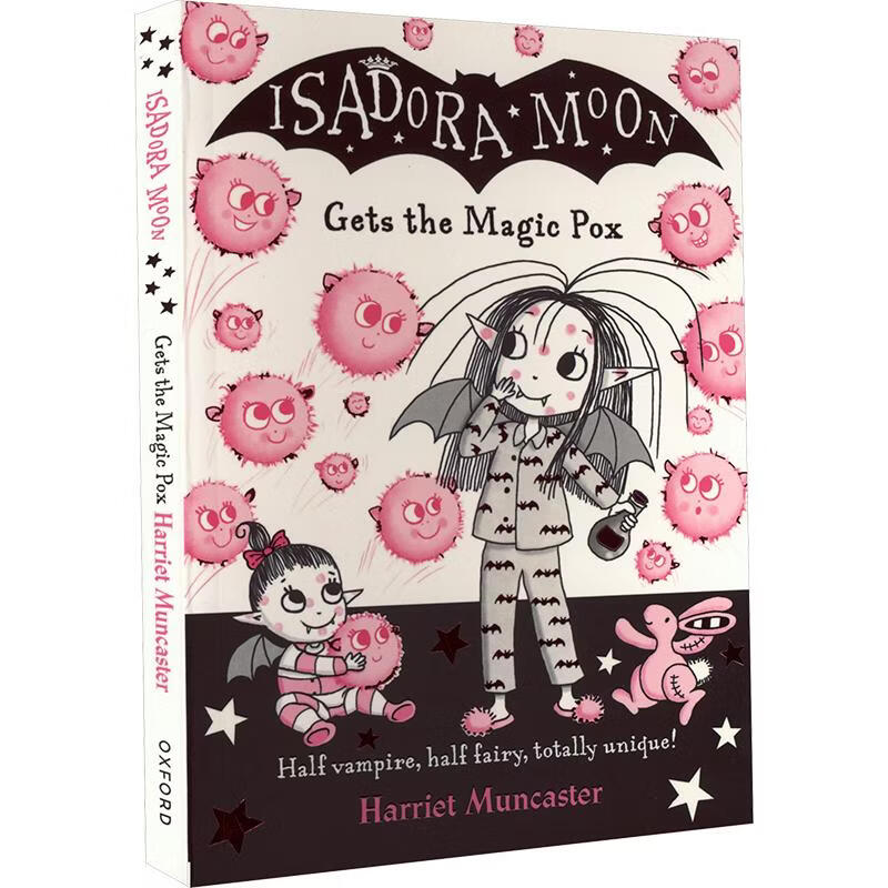 伊莎多拉·月亮染上魔法痘 英文原版ISADORA MOON GETS THE MAGIC POX 图书