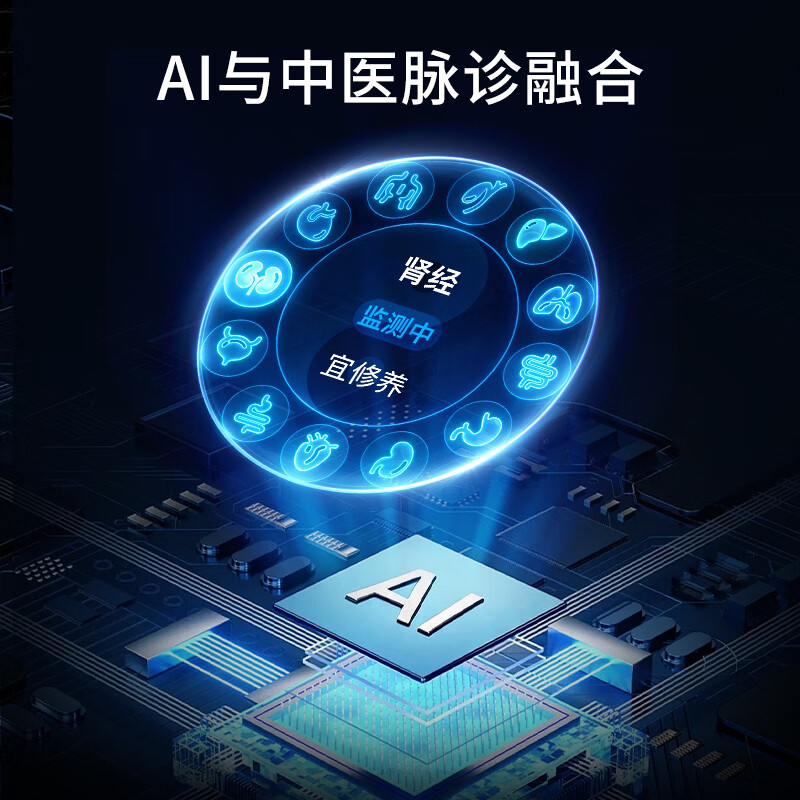 安顿生命预警表新品5X智能健康预警手表心梗脑卒中风险趋势监测手表心率血氧健康手表送父母老人礼物 5X白马骑士-云雾白+赠表带-36项服务 京仓发