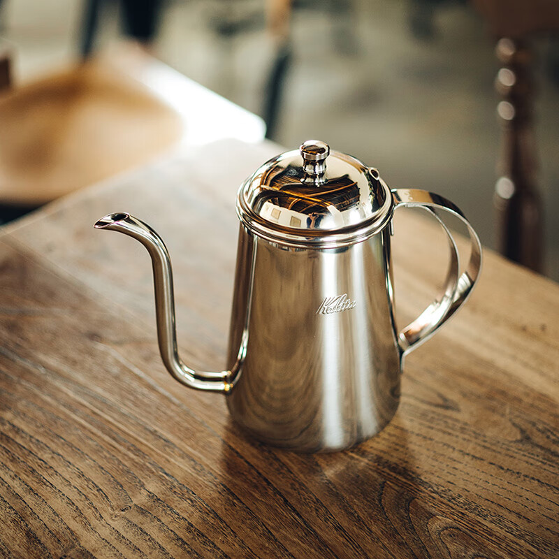 卡丽塔(kalita)日本进口kalita不锈钢手冲壶细长嘴咖啡壶户外露营可明