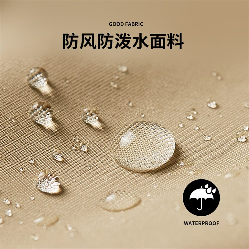 贝贝怡秋冬季新款男女童加厚夹棉外套双面奥粒绒时尚休闲百搭保暖上衣 ZB4CS004军绿 120