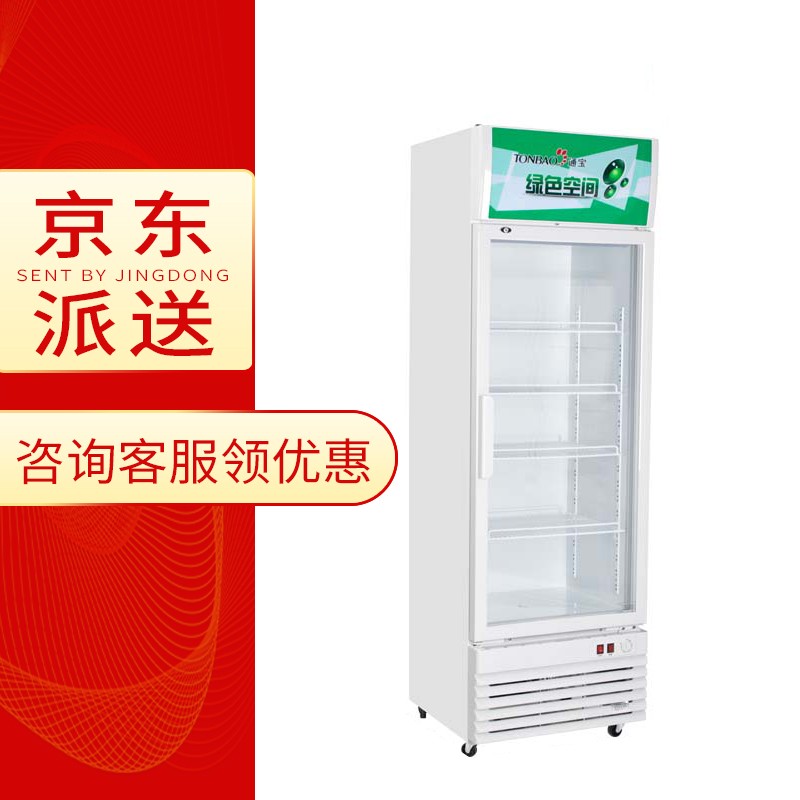 通宝（TONBAO）LG4冰柜立式直冷系列 冷藏展示柜饮料柜商用冷柜啤酒保鲜柜蔬菜水果冰柜 LG4-350直冷
