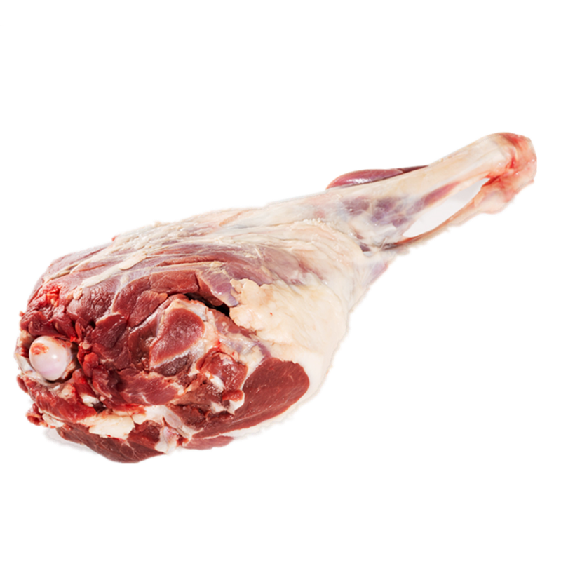 小尾羊 内蒙古草原羔羊肉 新鲜中式羔羊后腿 2kg/条 烧烤火锅食材