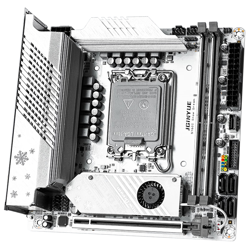精粤 B760I SNOW DREAM ITX DDR4 LGA 图 5