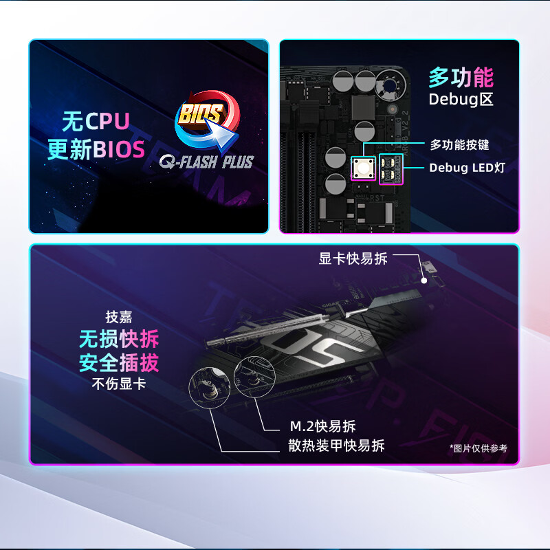 技嘉 小雕B850M AORUS ELITE DDR5 图 5
