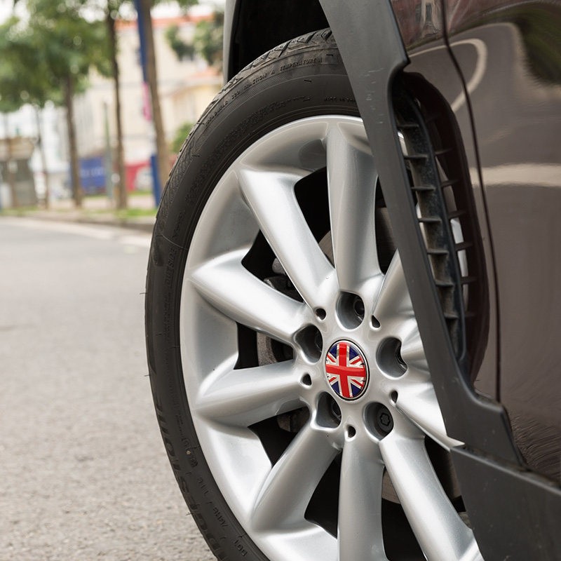 御匠宝马miniclubman改装轮毂贴轮毂盖贴迷你汽车轮毂中心装饰轮毂贴