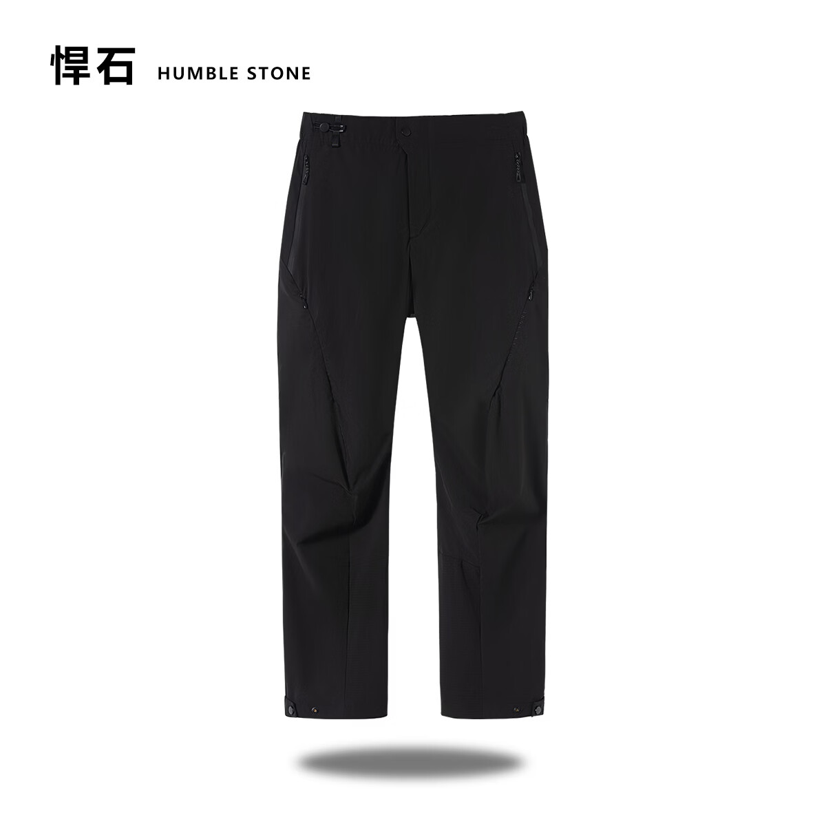 悍石HUMBLE STONE【运动.自由3.0】耐磨冲锋软壳休闲裤26008 玄青黑 L建议120-140斤