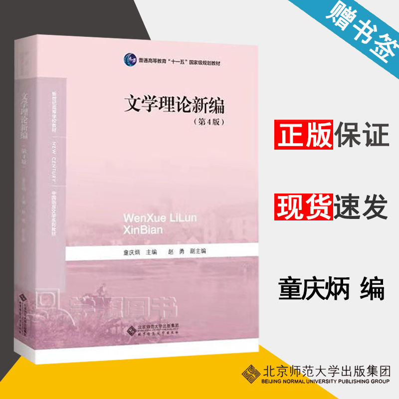 包邮 文学理论新编 第四版 第4版 童庆炳 赵勇 北京师范大学出版社 中国语言文学系列教材 文学理论批评