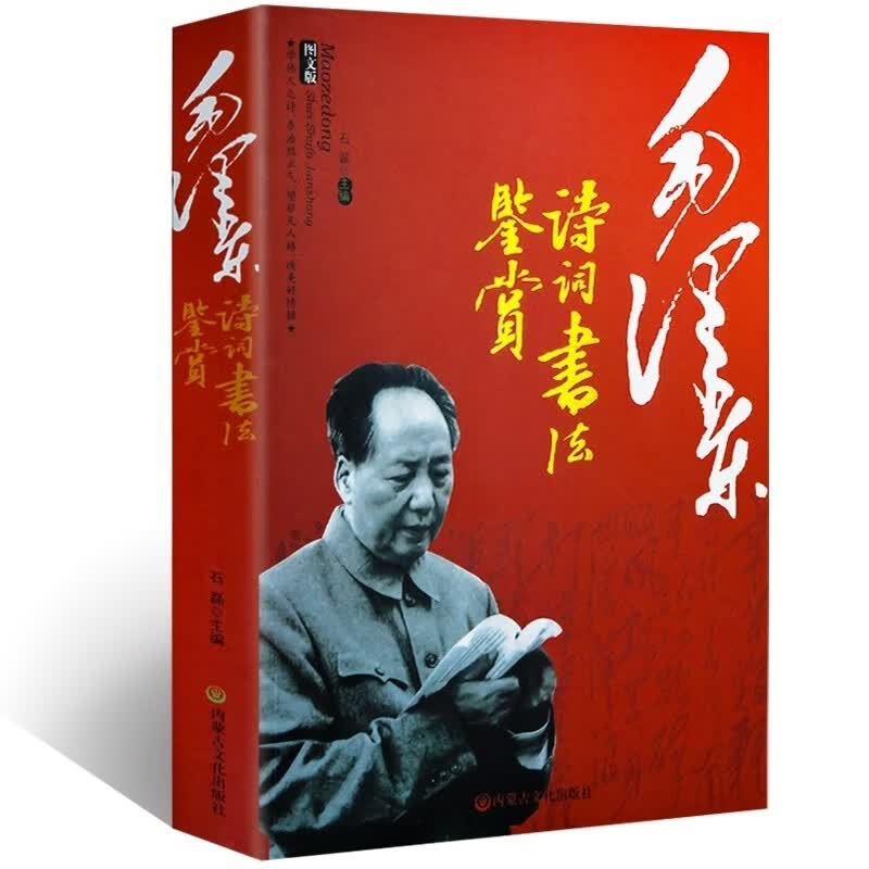 毛泽东诗词书法鉴赏 带手迹和照片诗词全集毛主席诗集注解中国名家作品中国古诗词