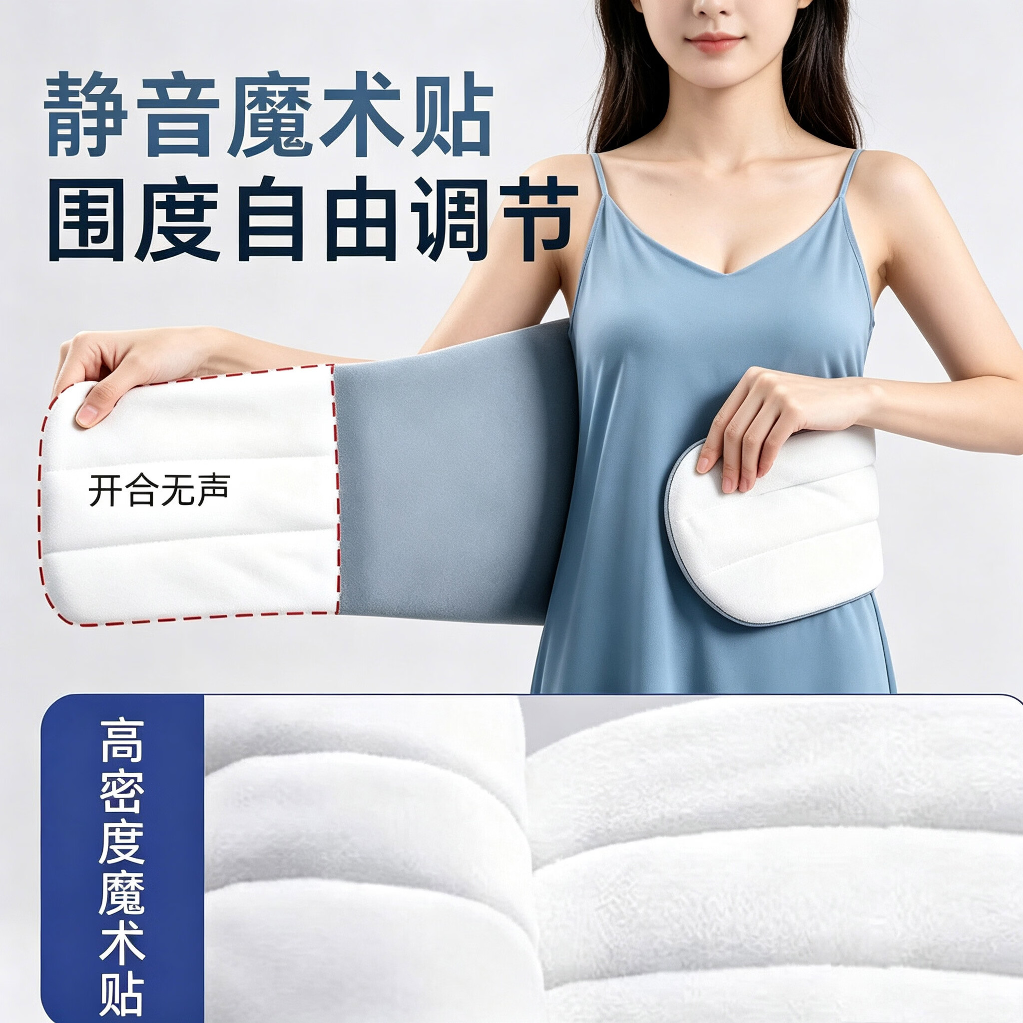 TEEIS德国睡眠护腰带腰枕腰间盘突出腰肌劳损云感晚上睡觉医男女士专用 睡眠护腰 I 男女通用 科学分区 腰不悬空
