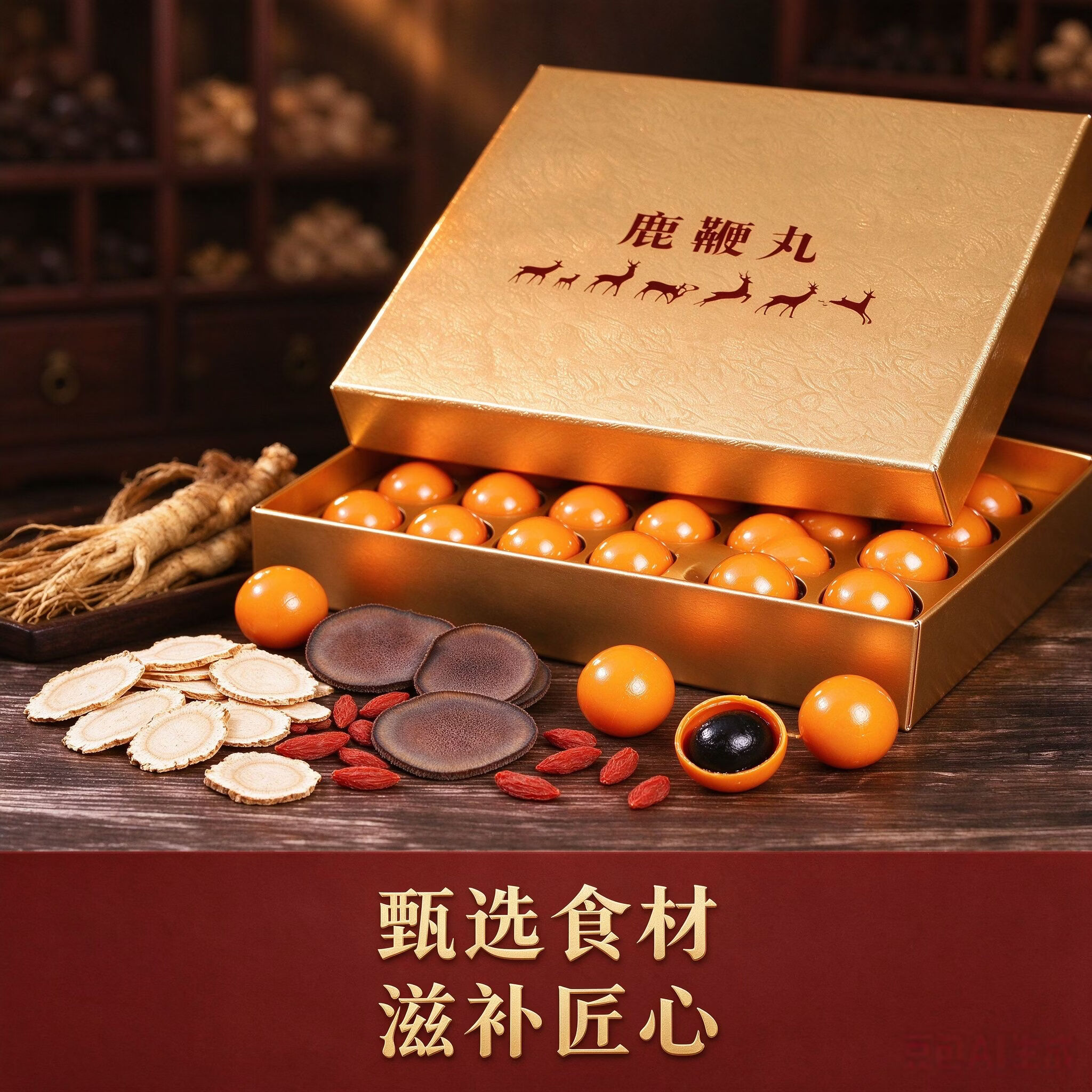 永效【官方正品】鹿鞭丸猛男男性强肾增强滋补营养品吉林鹿乡梅花鹿鞭 巩固一下 250g*5盒 梅花鹿鹿鞭、鹿尾、驴鞭、狗鞭、牡蛎、黄精