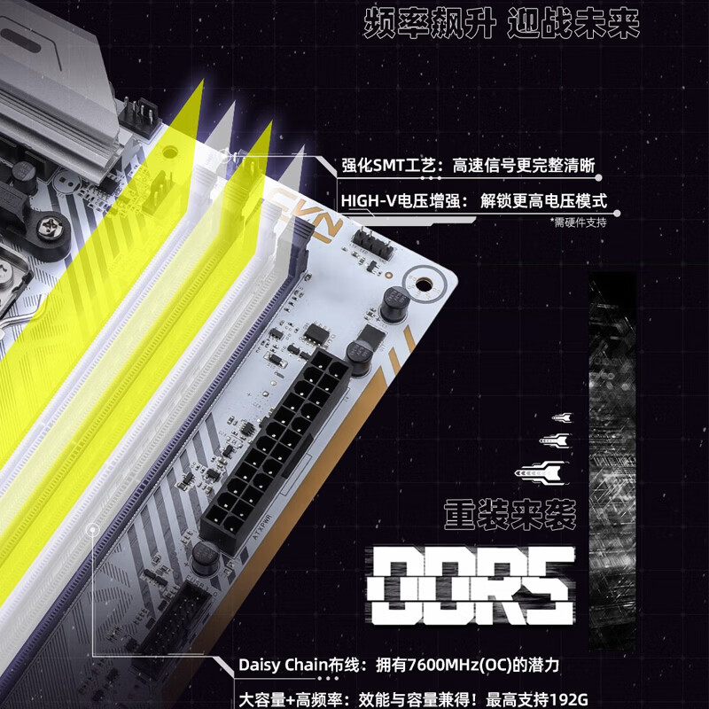 七彩虹 CVN B650M GAMING FROZEN V14 战列舰DDR5 图 7