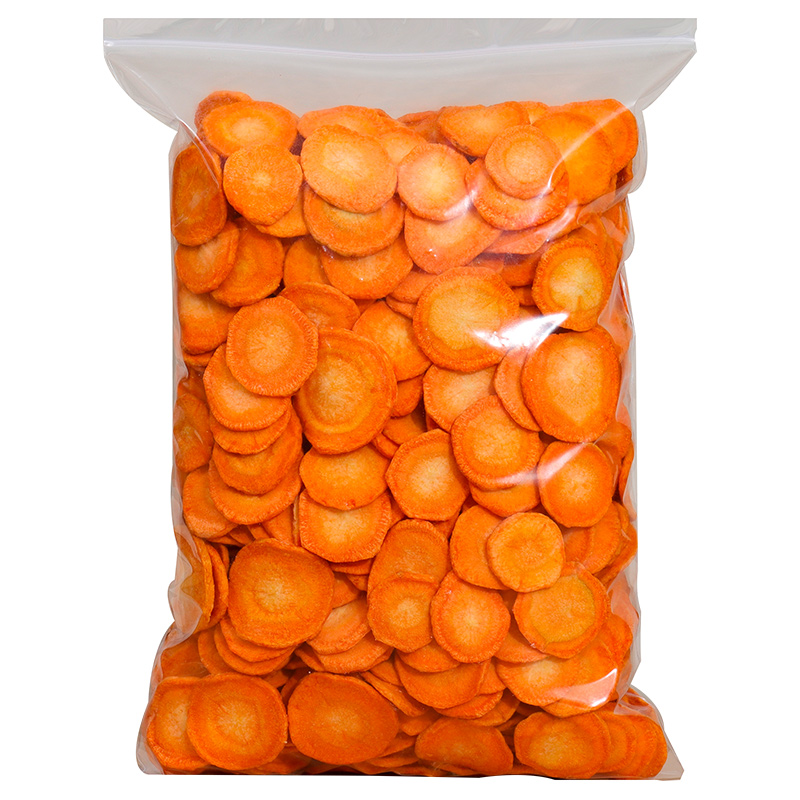 梦信胡萝卜脆片蔬果干蔬菜干脱水即食小孩零食袋装散装一斤厂家 胡