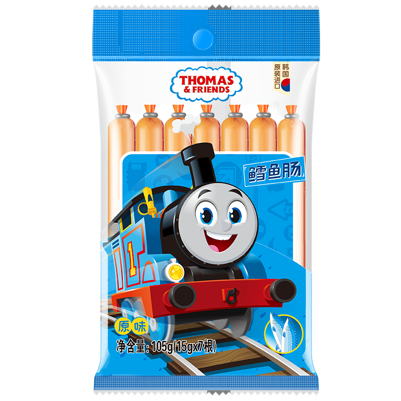 Thomas & Friends 托马斯和朋友 鳕鱼肠 国行版 原味 105g