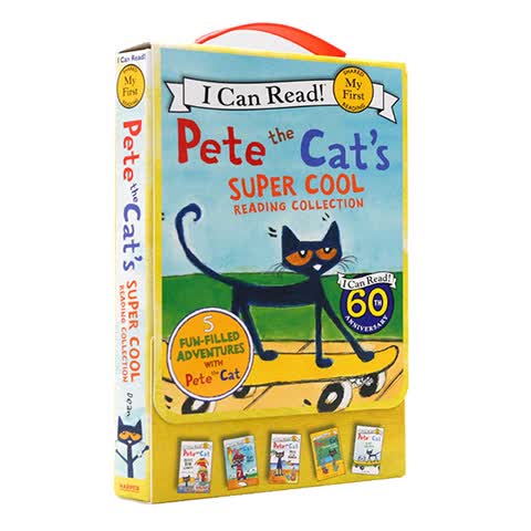 I Can Read 英文原版 皮特猫 level0