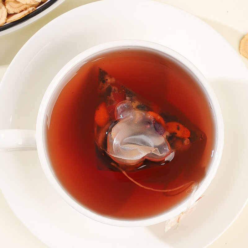 悠茗庭草黄精枸杞人参茶三角袋泡茶桑葚黑红枸杞玛咖西洋参养生茶袋装 黄精枸杞人参茶 100g*2袋 (5g*20包/袋)