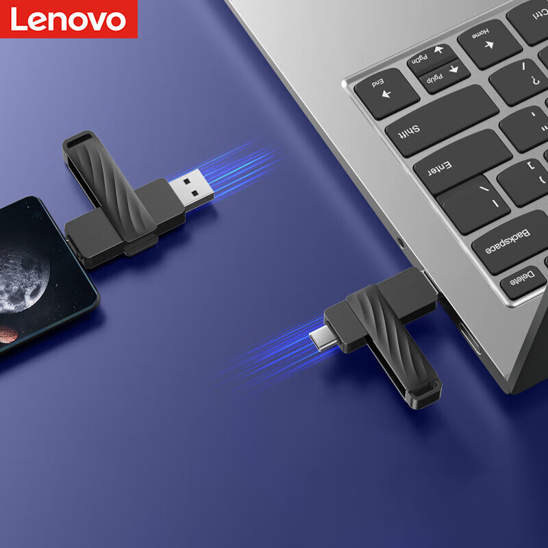 1 type-c安卓手机u盘l7c max双接口固态u盘 128g