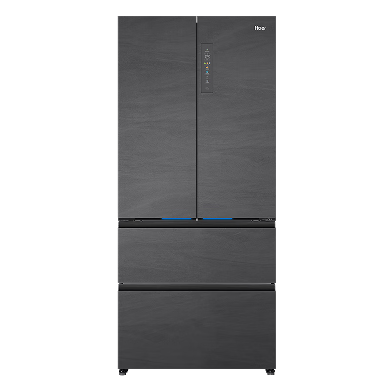 海尔（Haier）501L全空间保鲜零距离自由嵌入法式四开门多门电冰箱家用一级能效超薄零嵌入式BCD-501WGHFD14S8U1