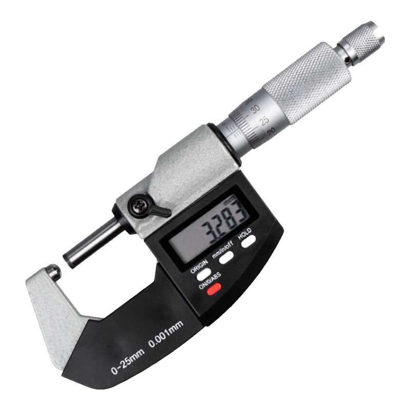 韦度（WD）外径数显千分尺高精度千分卡尺电子螺旋测微器测厚仪厚度卡测量仪 壁厚单球头0-25mm