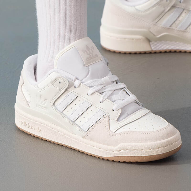 阿迪达斯（adidas）三叶草男女鞋2026秋季新款百搭小白鞋低帮板鞋休闲运动鞋 ID6858 42