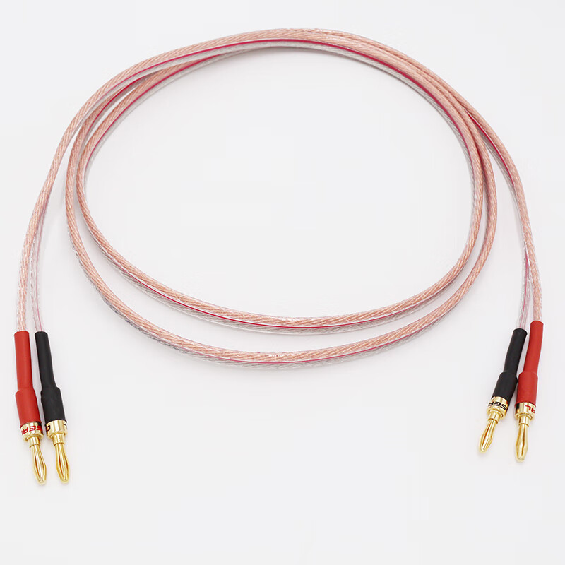秋叶原秋叶原发烧级双头香蕉头音响线hifi喇叭接线柱连接线功放欧姆头