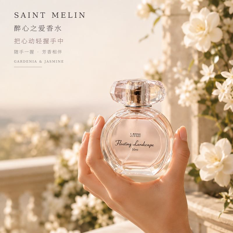圣美伦(Saint Melin)新款醉心之爱香水甜心温柔少女香花香女士持久留香淡香水送女朋友 醉心之爱 50ml