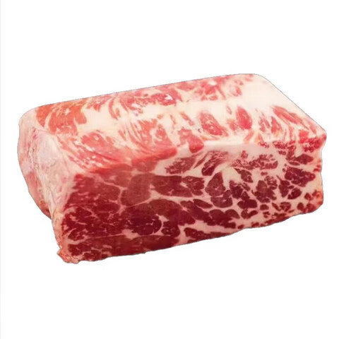 国产雪花牛霖肉牛肉清真原切牛肉牛肉不调理新鲜冷冻生牛肉烤肉火 雪花牛肉2斤装