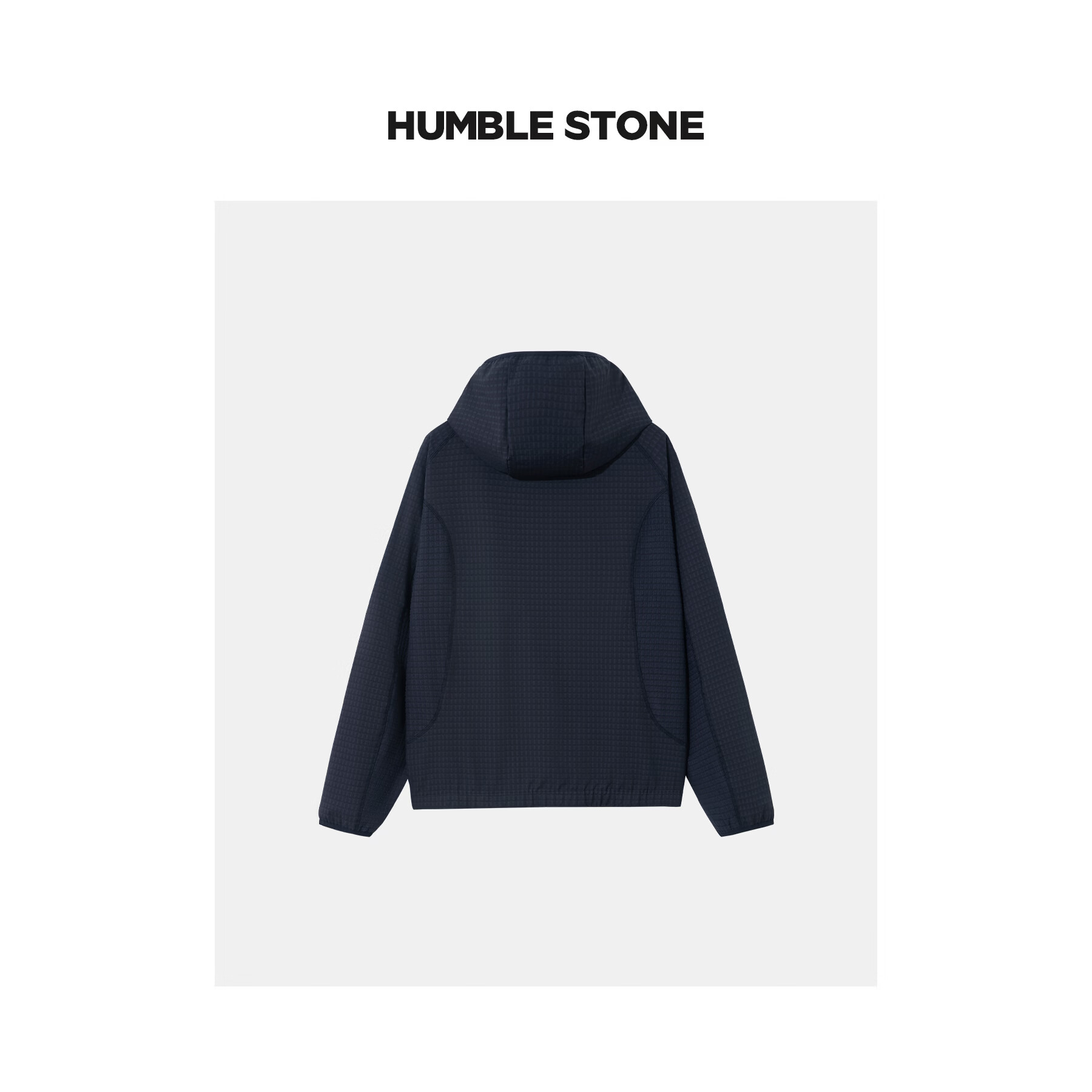悍石HUMBLE STONE山野城市3.0方格暗纹质感肌理运动休闲外套 26057 藏青色 XS 建议80-90斤